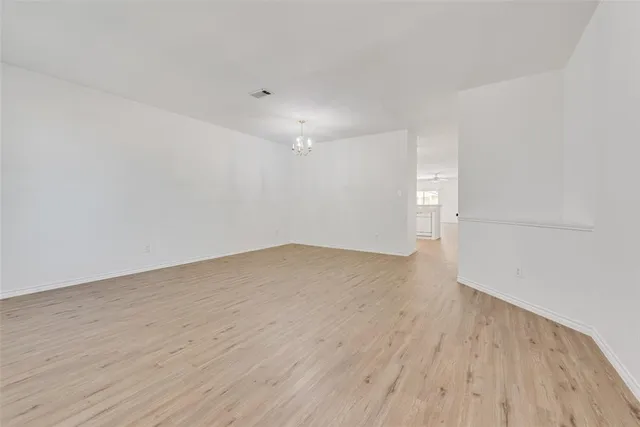 wooden floor in a room