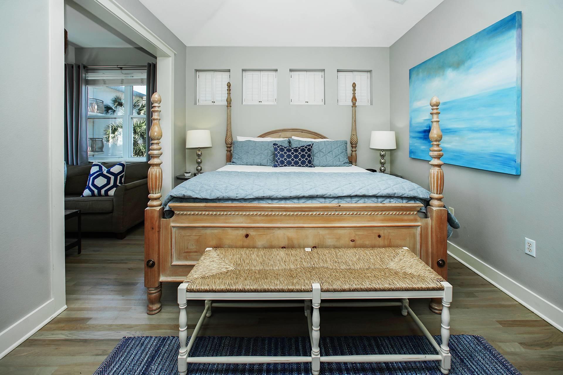 124 Geoff Wilder Lane Inlet Beach, FL 32461 - Photo 13 of 17 124 Geoff Wilder - Master Bed