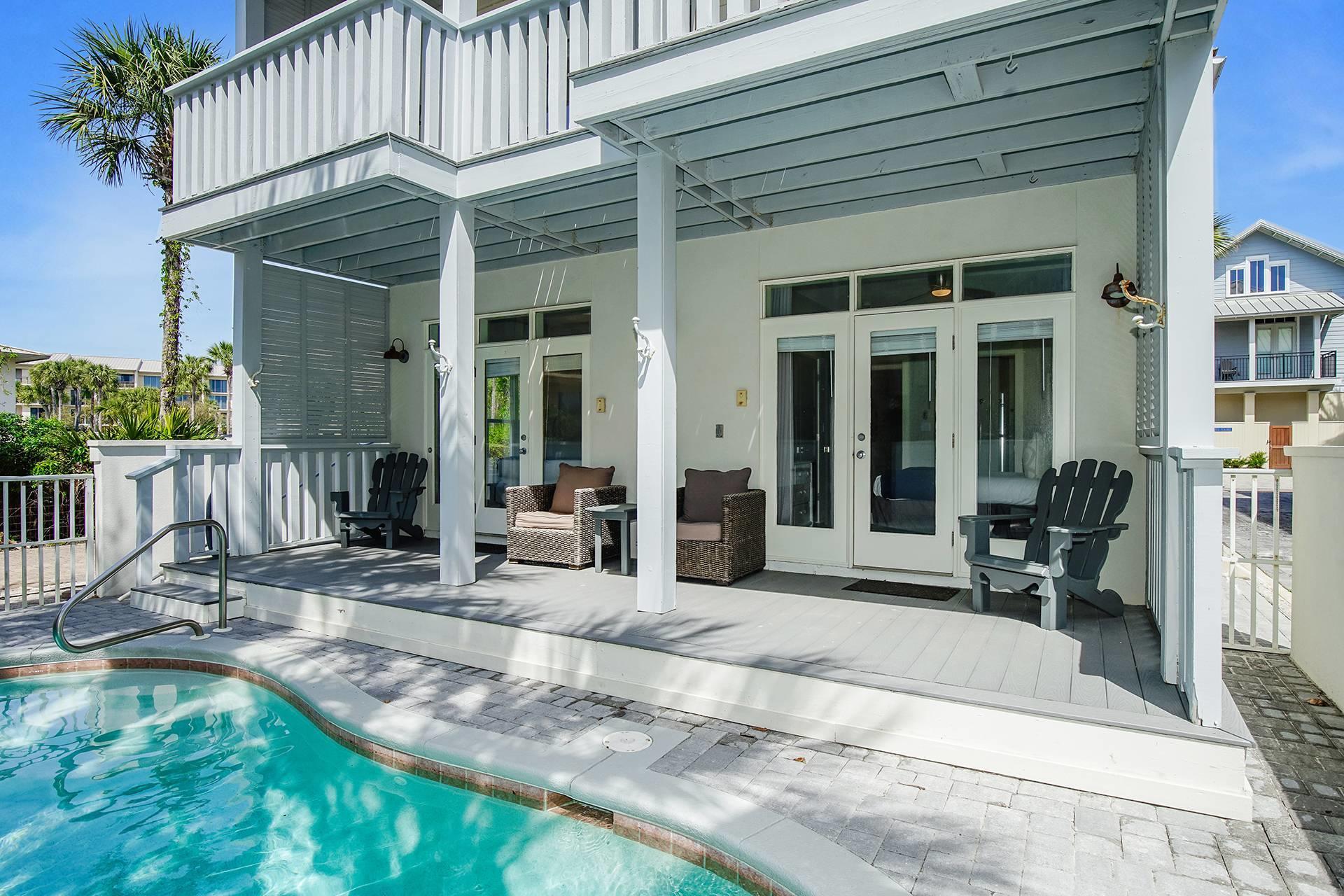124 Geoff Wilder Lane Inlet Beach, FL 32461 - Photo 5 of 17 124 Geoff Wilder - Back Porch