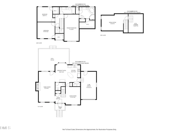 $525,000 | 4221 Tolchester Place, Raleigh, NC 27613