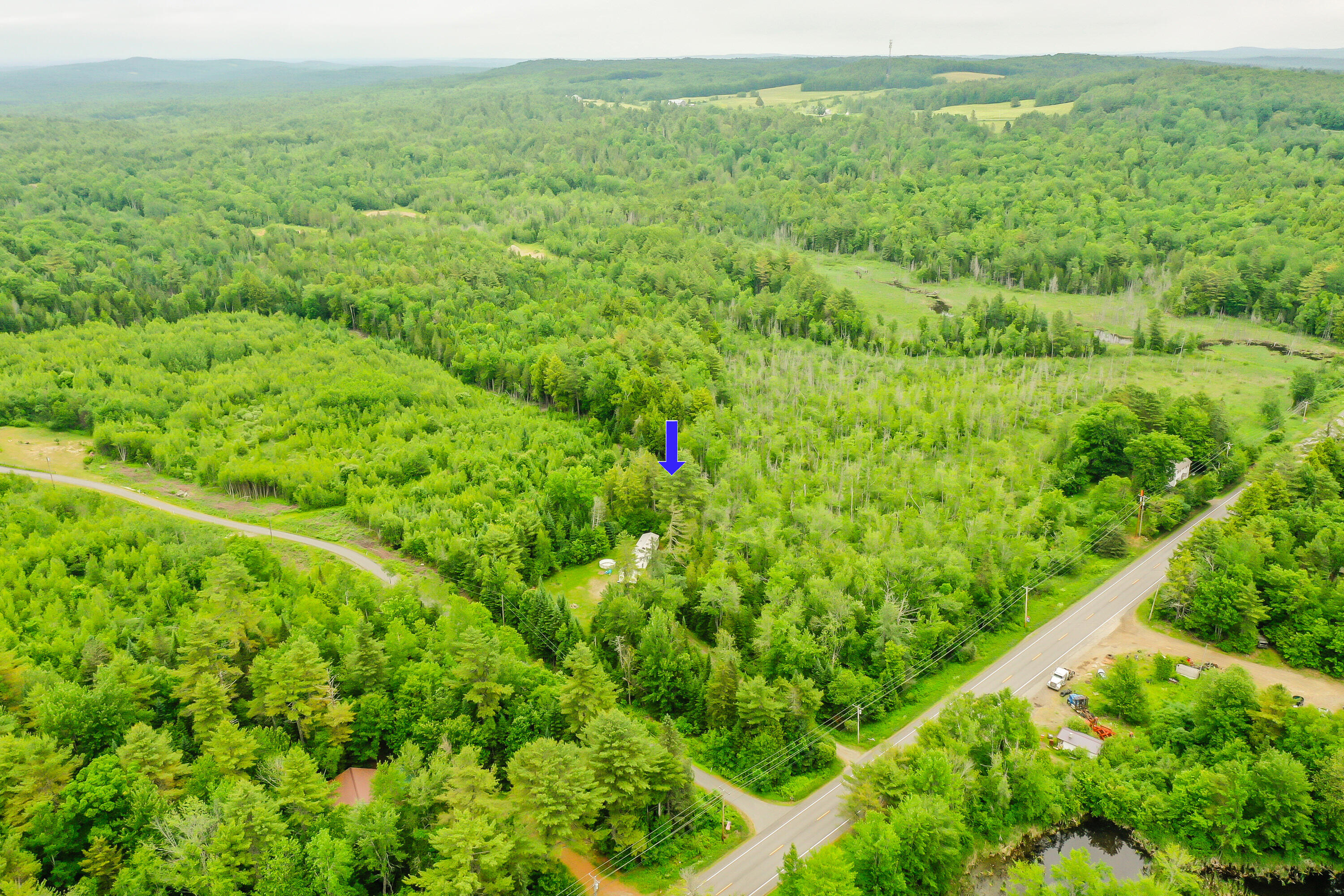 663 Bangor Road Troy, ME 04987 - Photo 26 of 27 Aerial View