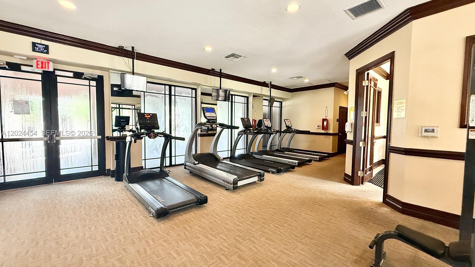 2727 Anzio Court, Unit 106 Palm Beach Gardens, FL 33410 - Photo 33 of 43 a view of gym