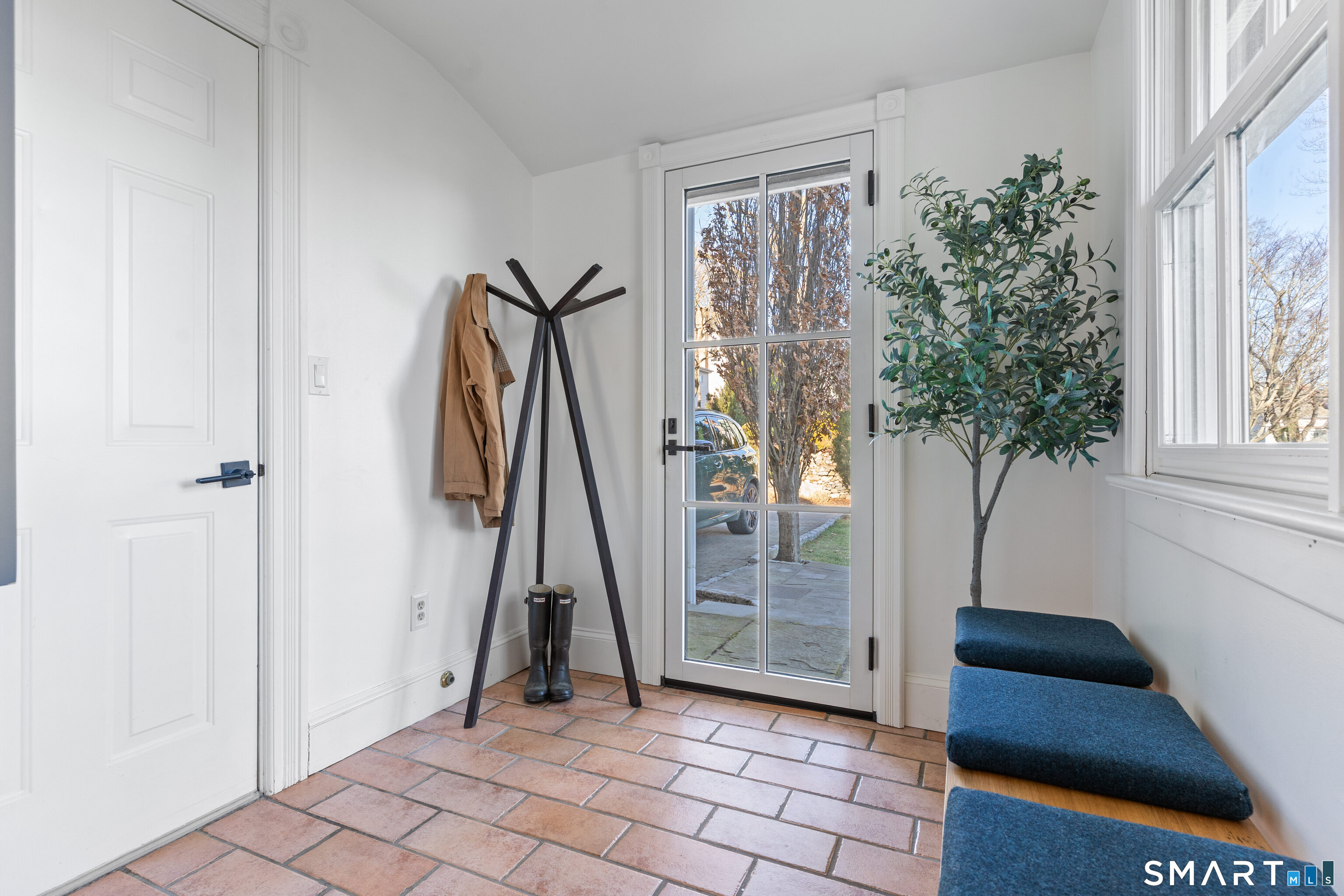 22 Ensign Road Norwalk, CT 06853 - Photo 15 of 39 a view of entryway with a flower garden