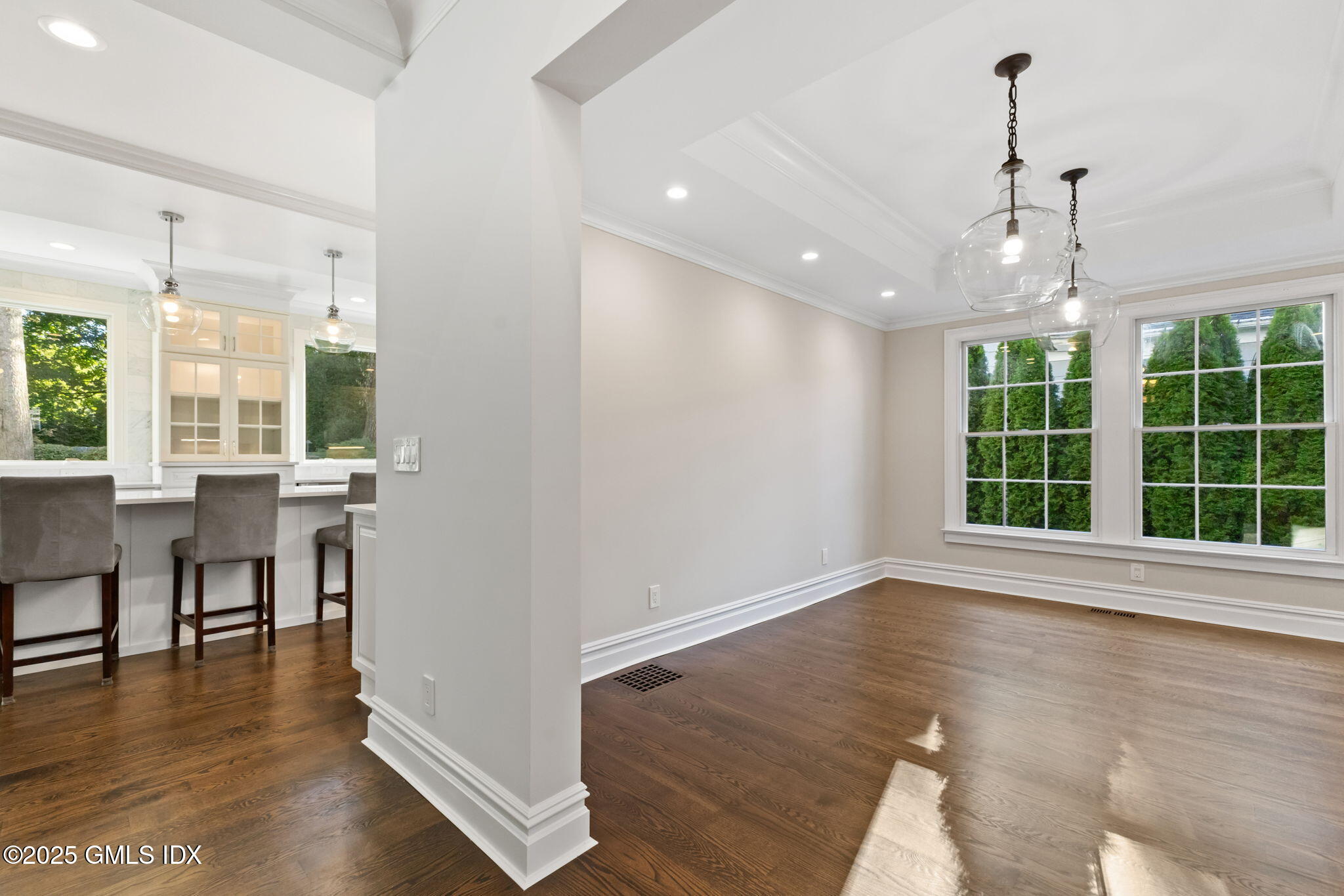 22 Carleton Street Greenwich, CT 06830 - Photo 10 of 26 a view of a room with wooden floor and windows