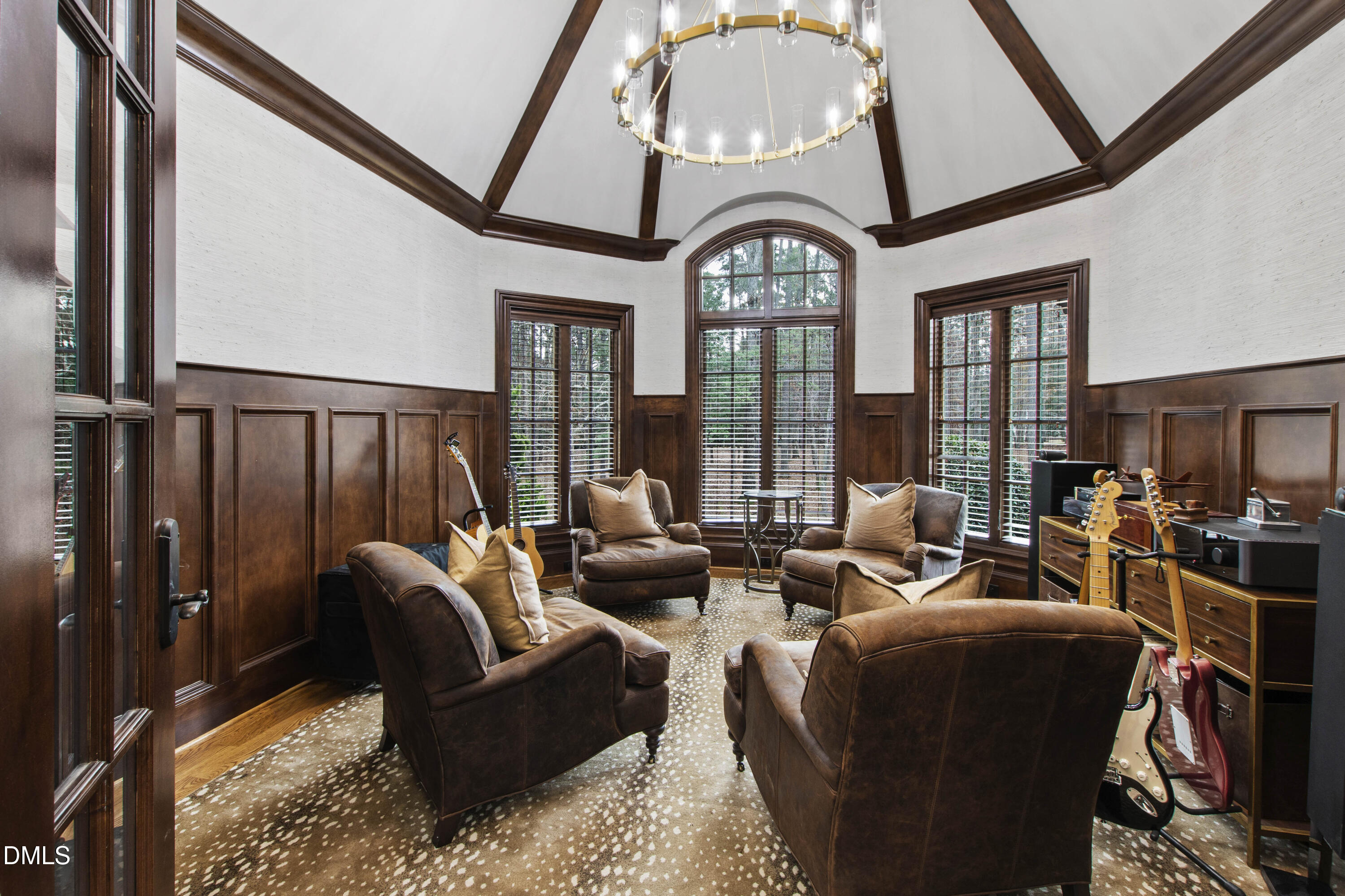 15508 Possum Track Road Raleigh, NC 27614 - Photo 48 of 85 a living room with furniture and a large window