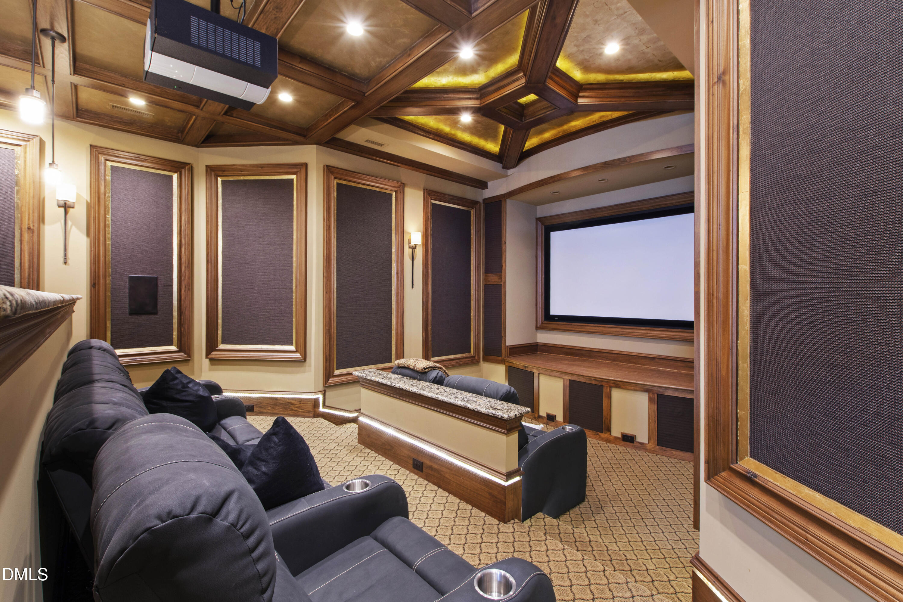 15508 Possum Track Road Raleigh, NC 27614 - Photo 75 of 85 Theater Room