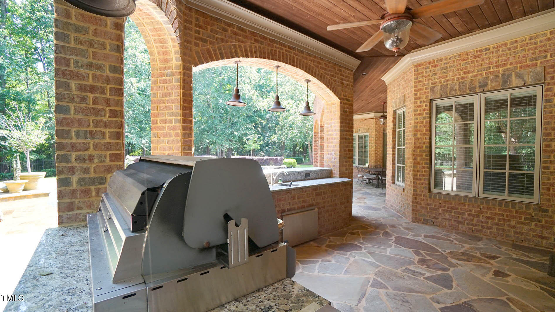 15508 Possum Track Road Raleigh, NC 27614 - Photo 82 of 85 Covered Outdoor Kitchen