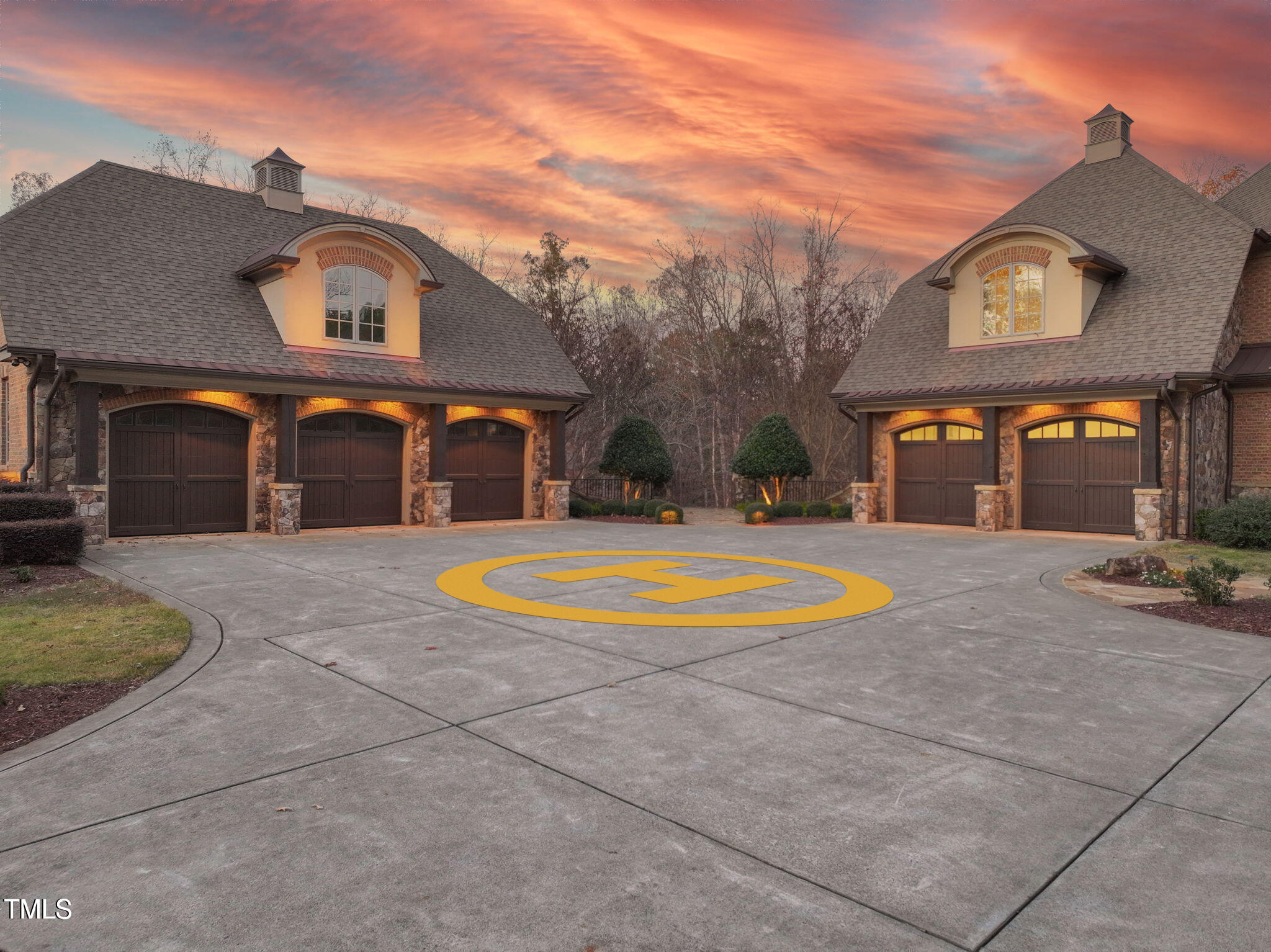 15508 Possum Track Road Raleigh, NC 27614 - Photo 85 of 85 Virtually Staged Helipad