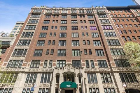 a front view of a building