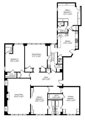 $1,050,000 | 220 East Walton Place, Unit 9W, Chicago, IL 60611