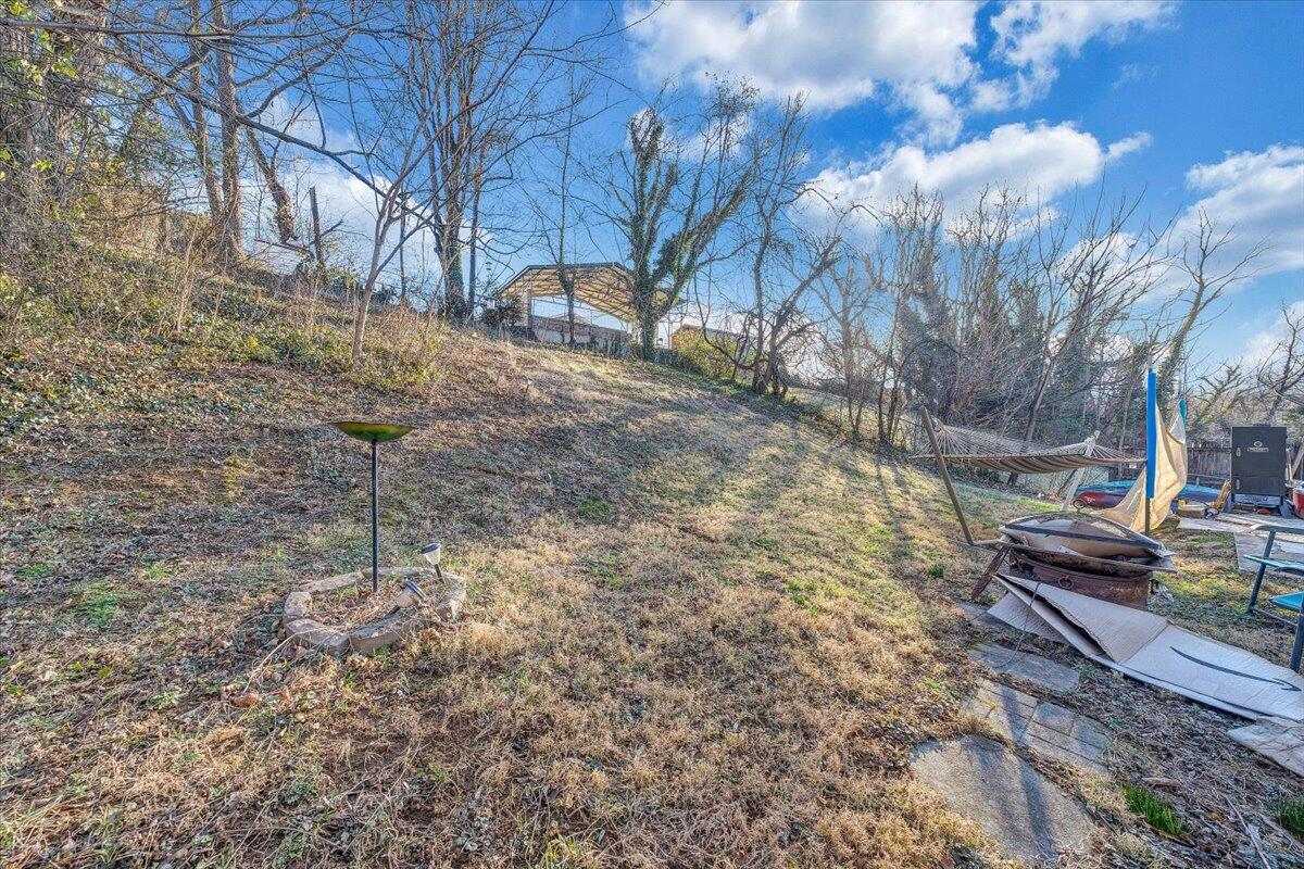 4928 Rowe Ridge Road Northwest Roanoke, VA 24017 - Photo 11 of 11 a view of a yard with trees