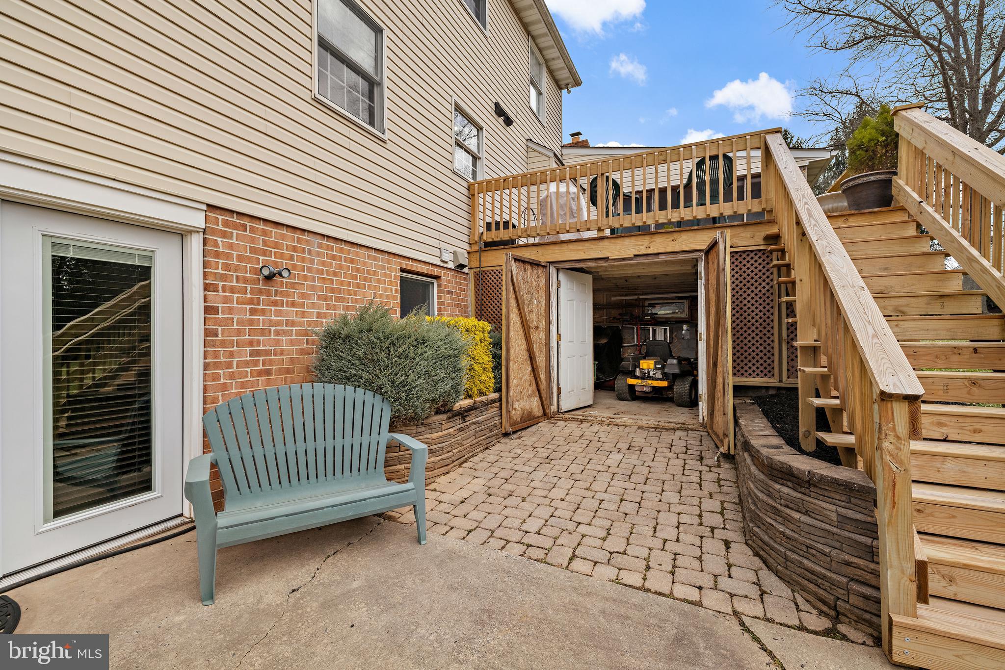 14710 Manor Road Phoenix, MD 21131 - Photo 39 of 43 HIDDEN LARGE SHED UNDER DECK