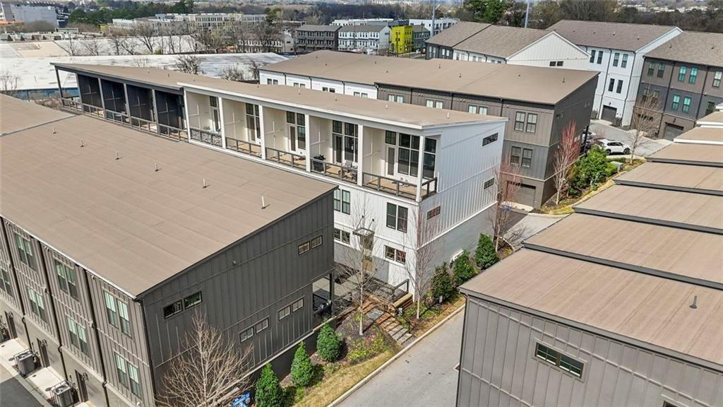 900 Brees Court Atlanta, GA 30318 - Photo 28 of 33 an aerial view of a house with a yard