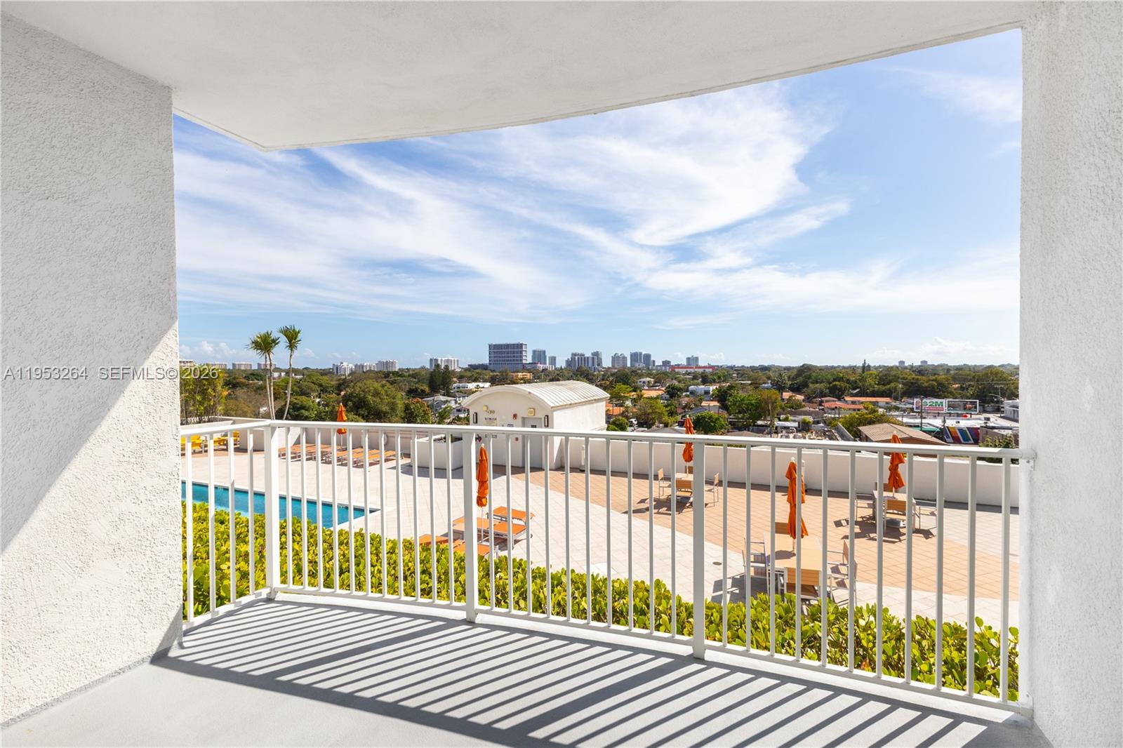 3180 Southwest 22nd Street, Unit 601 Miami, FL 33145 - Photo 4 of 29 a view of a balcony with city view