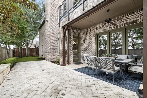 a outdoor space with patio