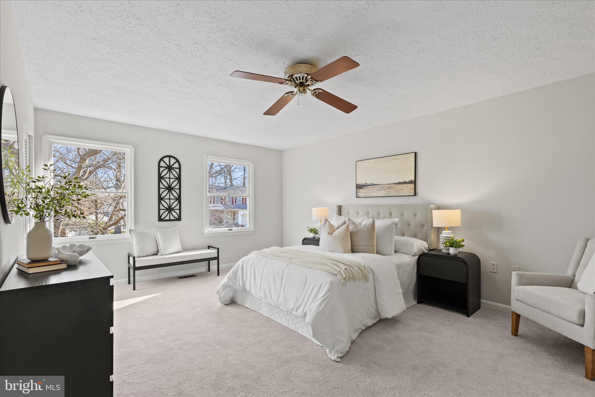 865 Moffett Forge Road Herndon, VA 20170 - Photo 26 of 62 a bedroom with a bed couch and a window