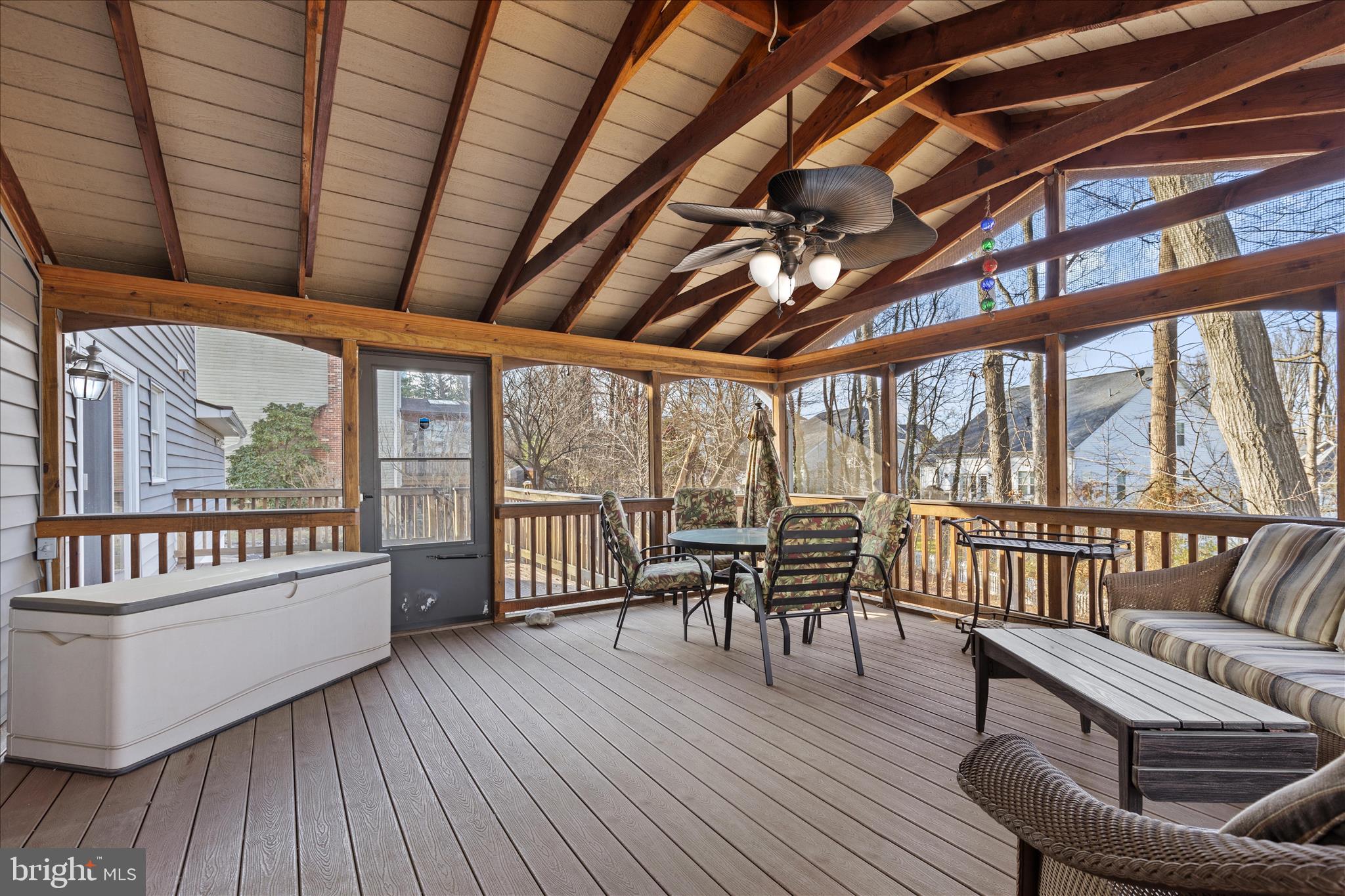865 Moffett Forge Road Herndon, VA 20170 - Photo 52 of 62 Screened-In Porch