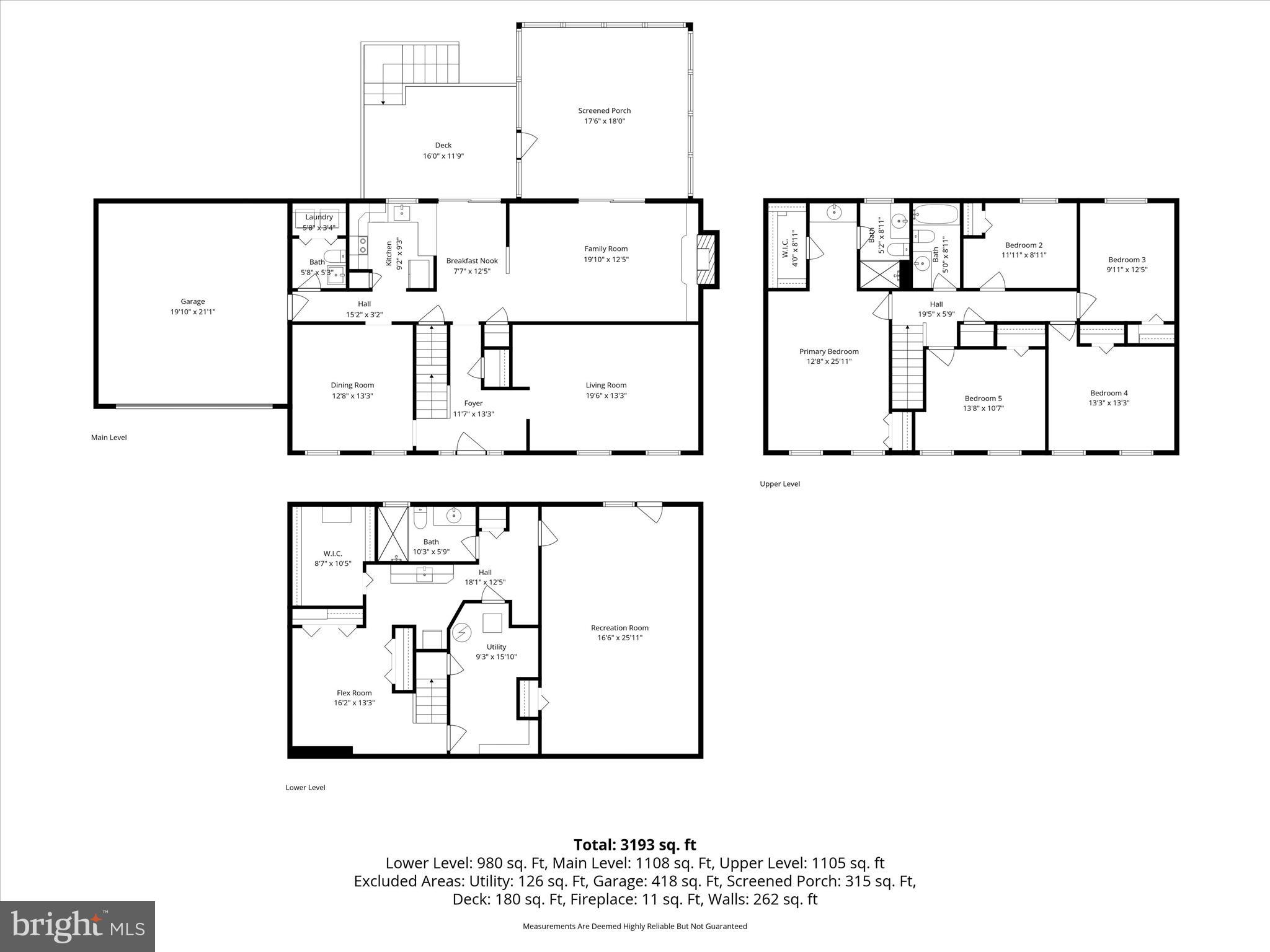 865 Moffett Forge Road Herndon, VA 20170 - Photo 62 of 62 Floor Plan