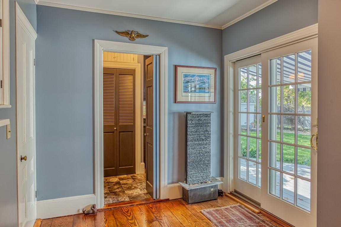 247 Ocean Point Road Boothbay, ME 04544 - Photo 12 of 22 Hallway and Bathroom