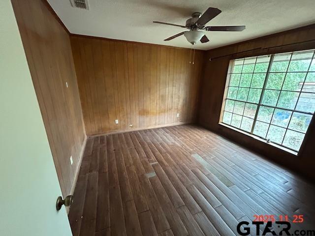 1092 An County Road Frankston, TX 75763 - Photo 10 of 16 wooden floor in an empty room with a window