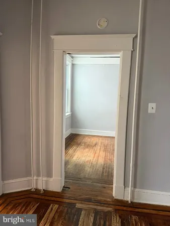 a view of front door