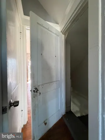 a view of empty room