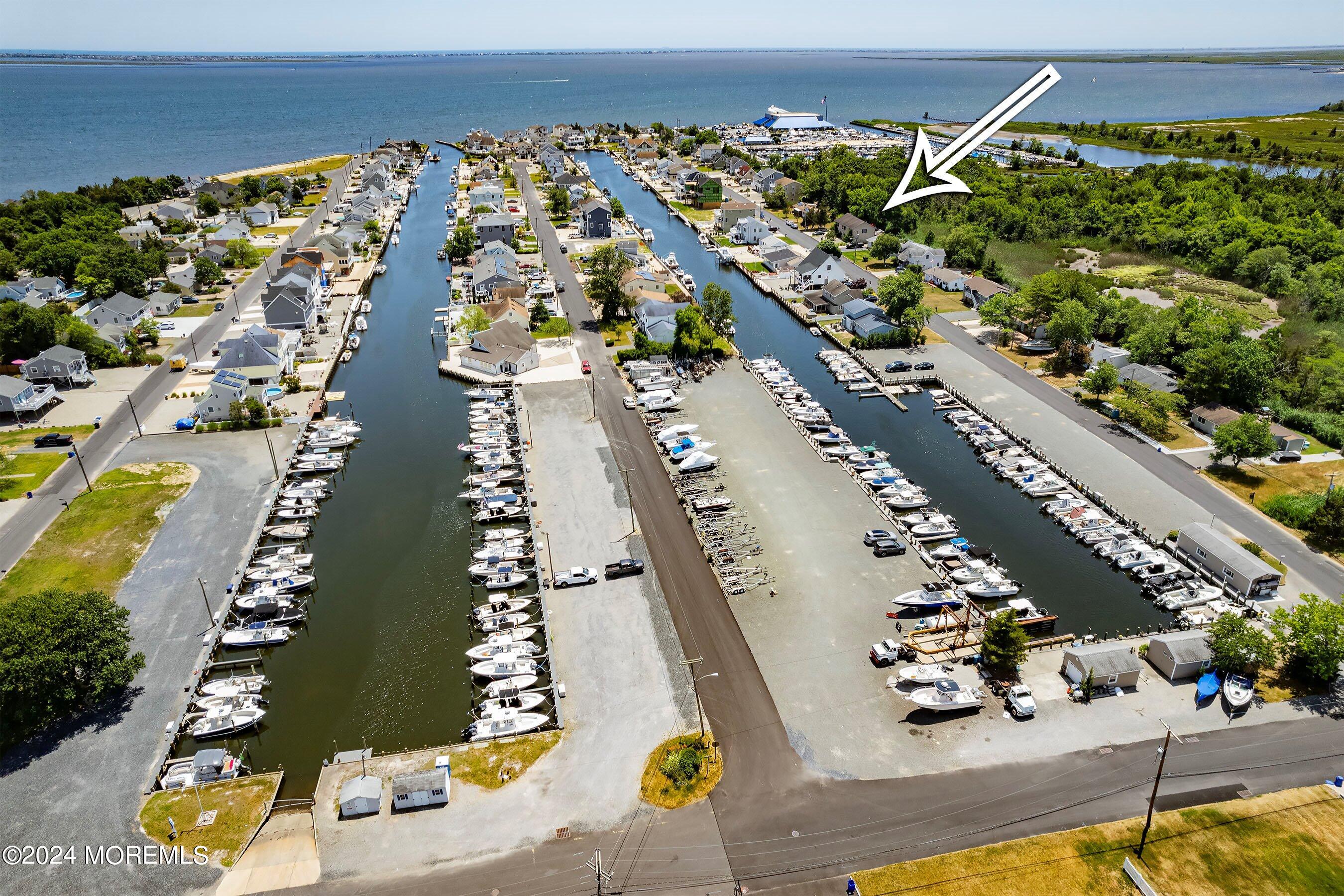 110 Marine Road Waretown, NJ 08758 - Photo 2 of 38 06-Neighborhood 1 wih Arrow