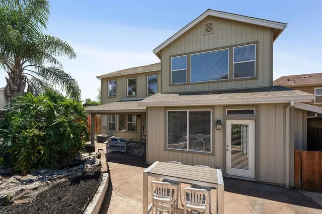 a front view of a house with balcony