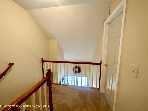 a view of a staircase