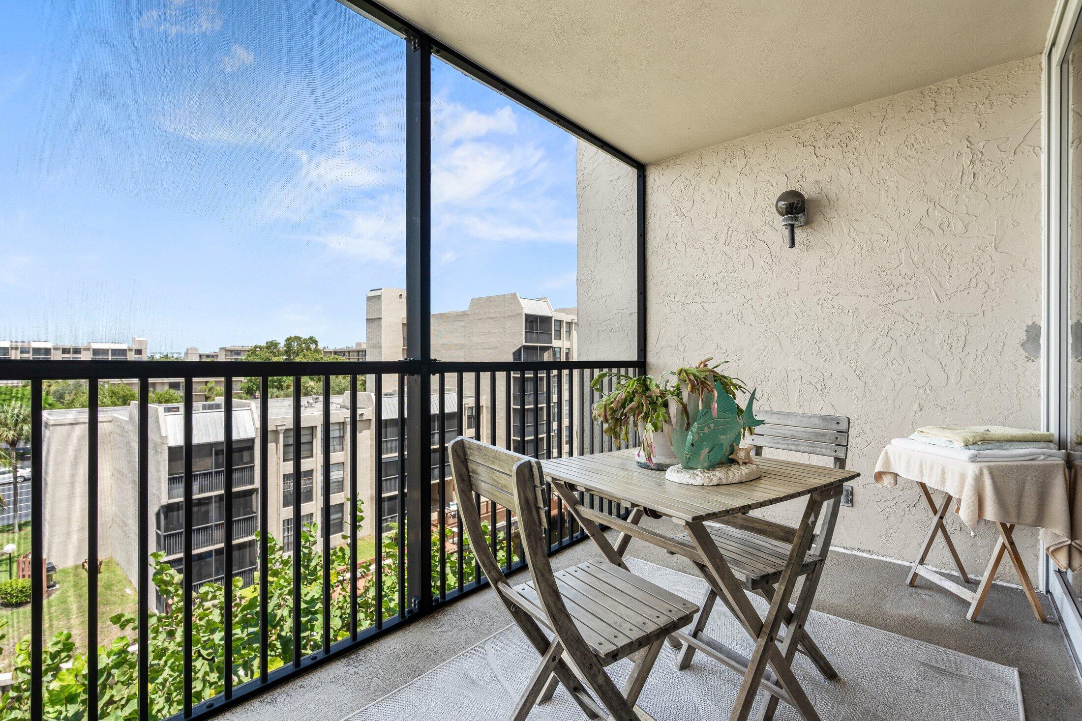 17 Royal Palm Way, Unit 504 Boca Raton, FL 33432 - Photo 24 of 44 a view of a balcony with chairs