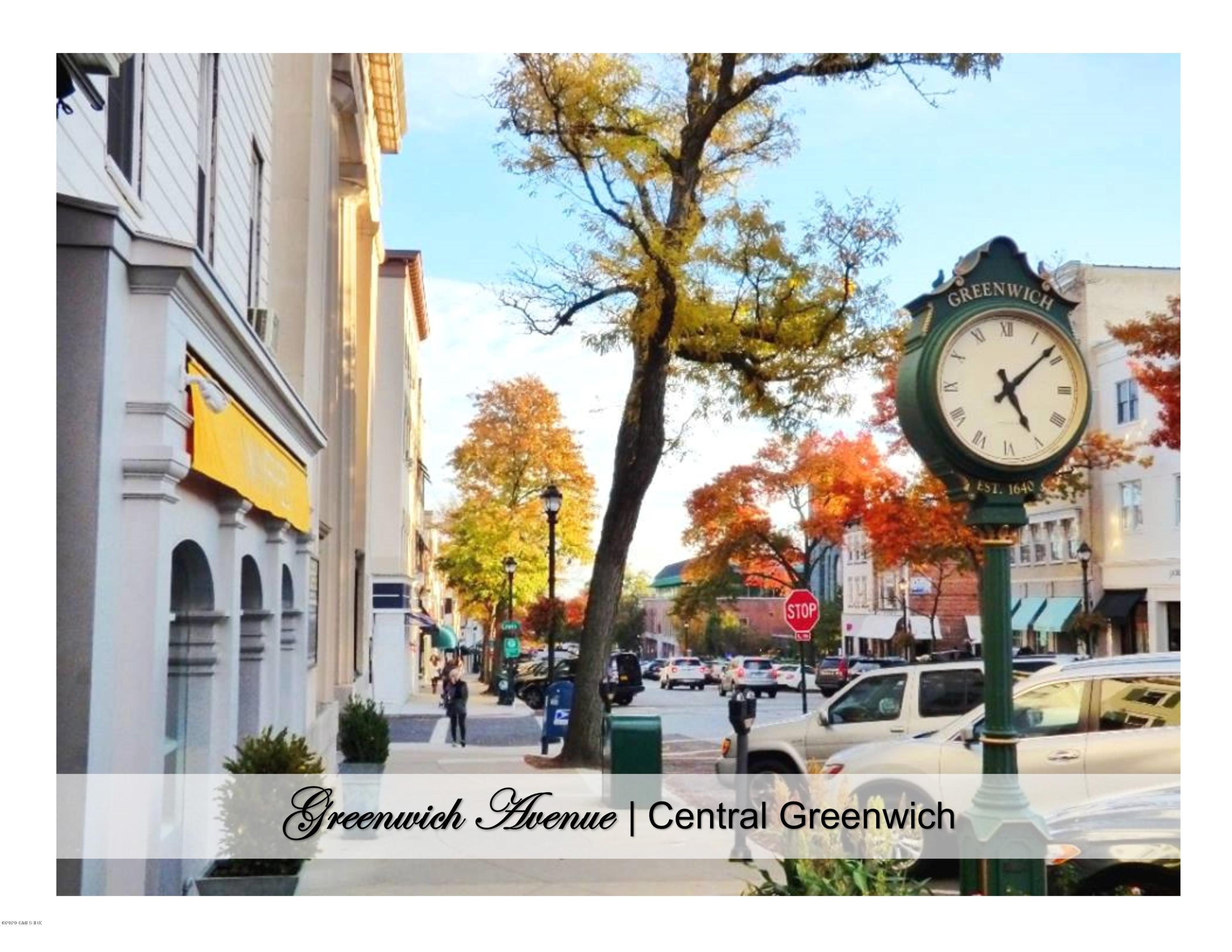 16 Old Track Road, Unit PH 2 Greenwich, CT 06830 - Photo 22 of 23 a view of a street with a tree in it