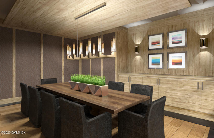 16 Old Track Road, Unit PH 2 Greenwich, CT 06830 - Photo 3 of 23 a view of a dining room with furniture and window