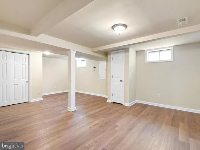 wooden floor in an empty room