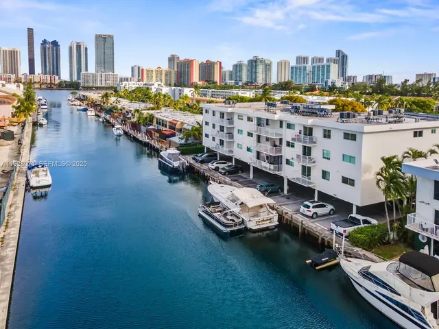 a view of a city with tall buildings