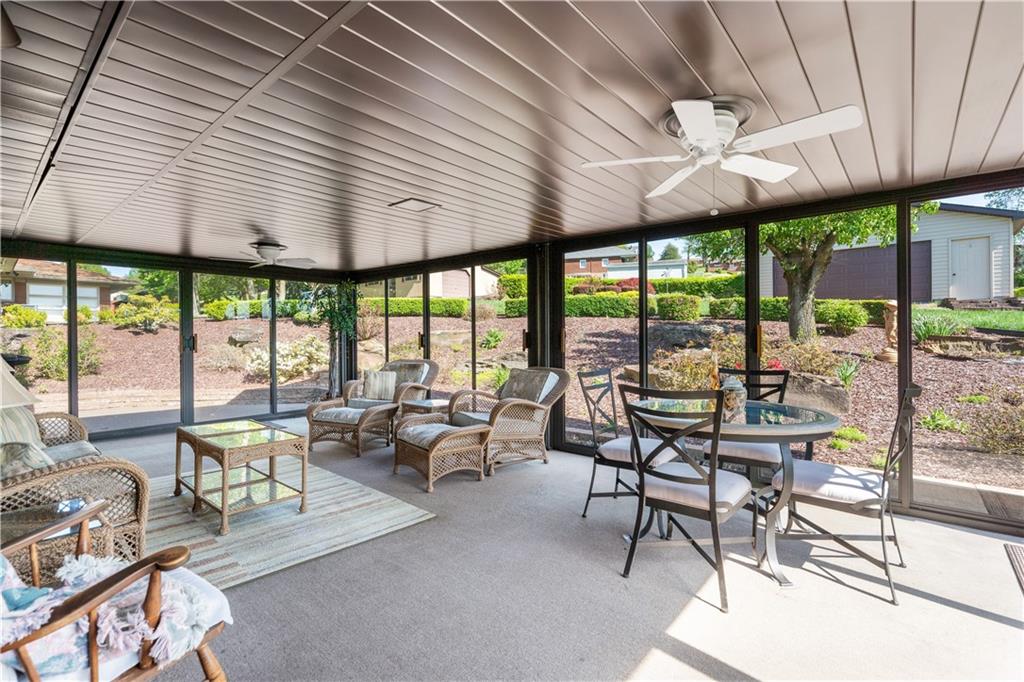 25 Willow Drive Monessen, PA 15062 - Photo 11 of 33 a living room with furniture tv and large windows