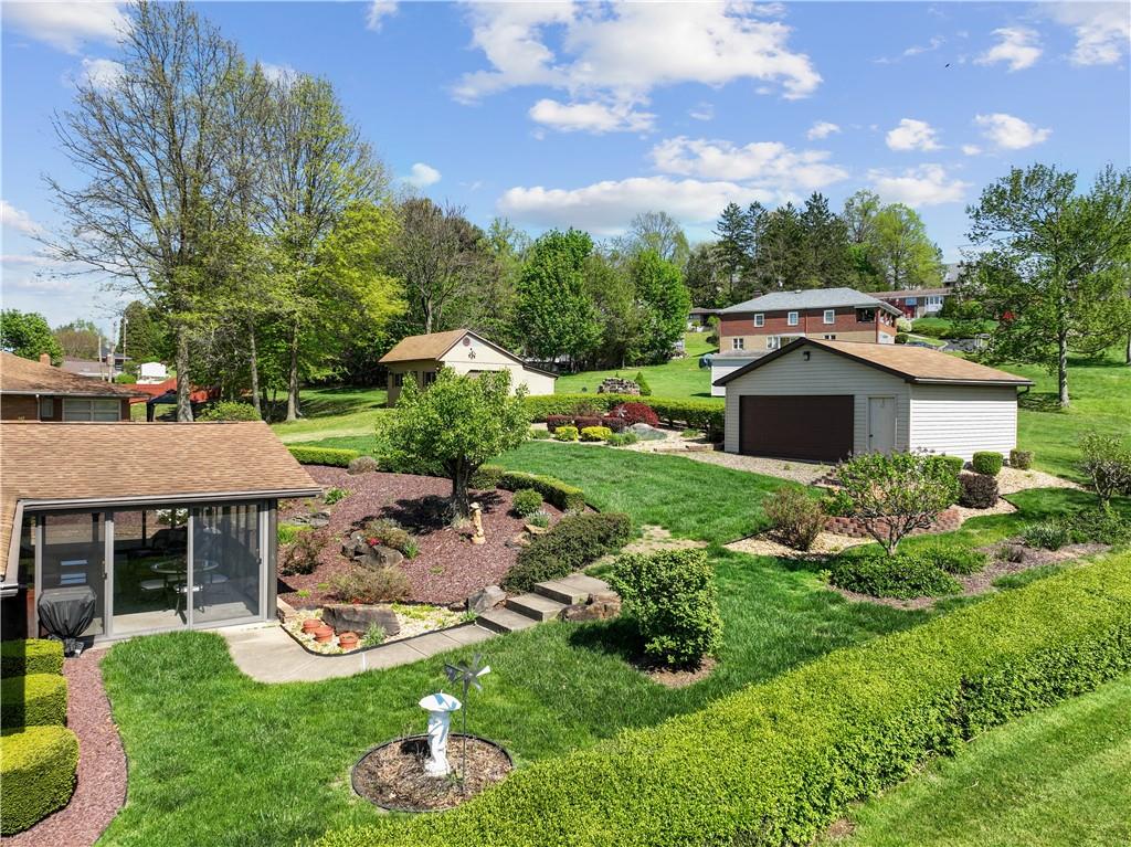 25 Willow Drive Monessen, PA 15062 - Photo 27 of 33 a front view of house with yard and green space