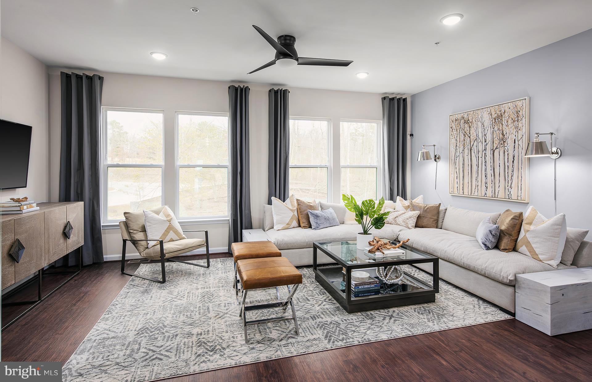 3310 Anabranch Way Laurel, MD 20724 - Photo 8 of 29 a living room with furniture and a large window