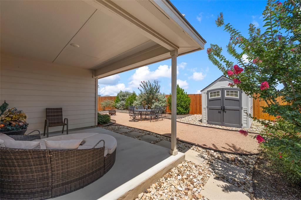 2912 Brosnan Road Lorena, TX 76655 - Photo 21 of 25 a house view with a sitting space and garden space