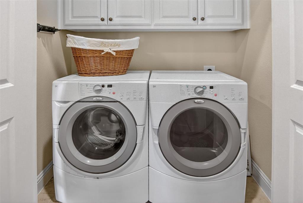 825 Milton Way Coppell, TX 75019 - Photo 28 of 35 a utility room with dryer and washer