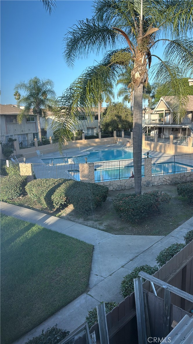1602 North King Street, Unit S4 Santa Ana, CA 92706 - Photo 16 of 22 a view of backyard with outdoor seating