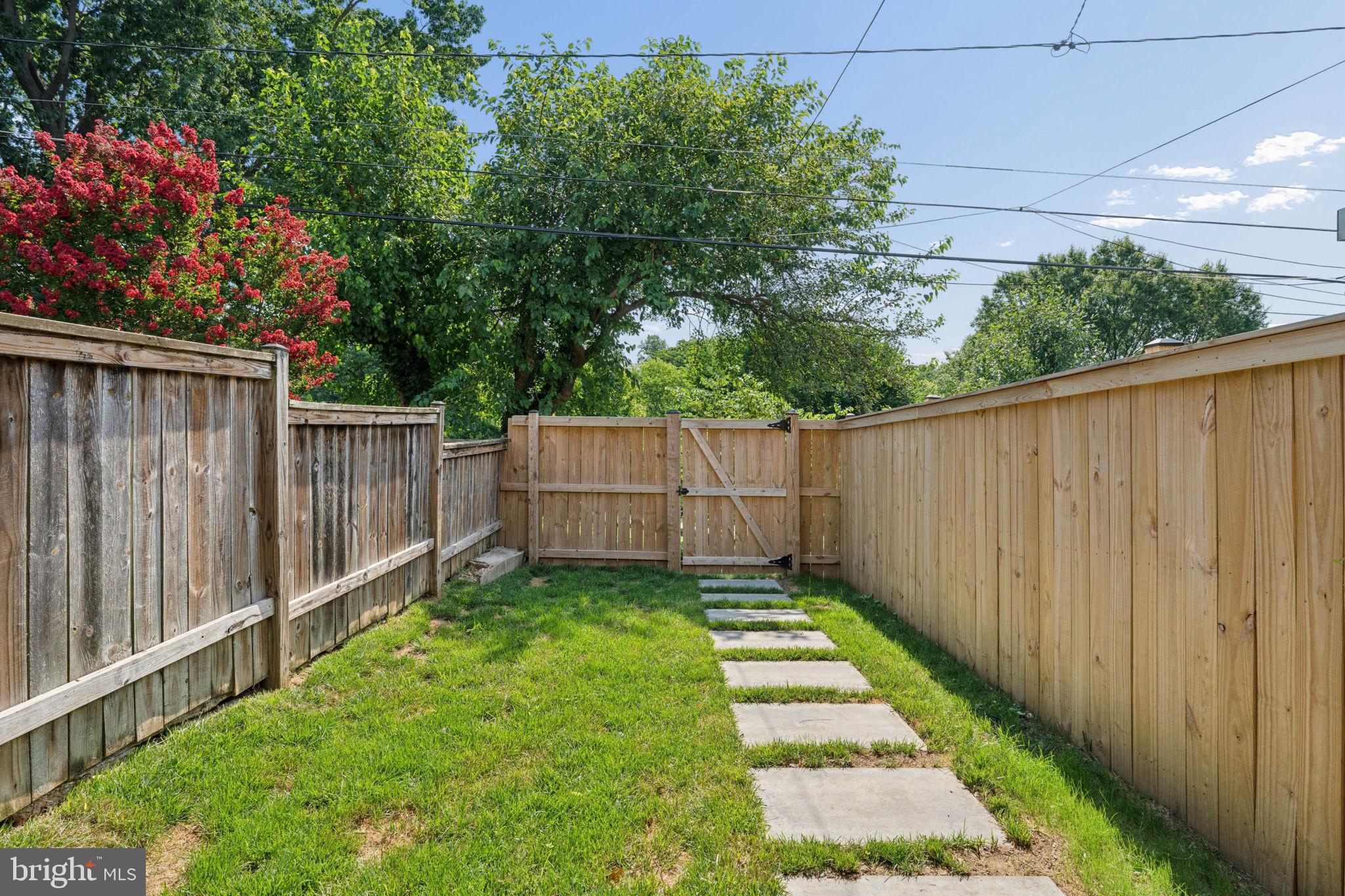 3005 Keswick Road Baltimore, MD 21211 - Photo 37 of 46 Fenced backyard with fresh landscaping