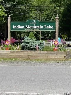 a view of backyard with green space