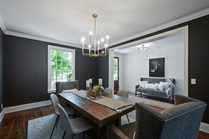 3624 Lime Valley Bridge Road Thompson's Station, TN 37179 - Photo 11 of 69 a view of a dining room with furniture window and wooden floor