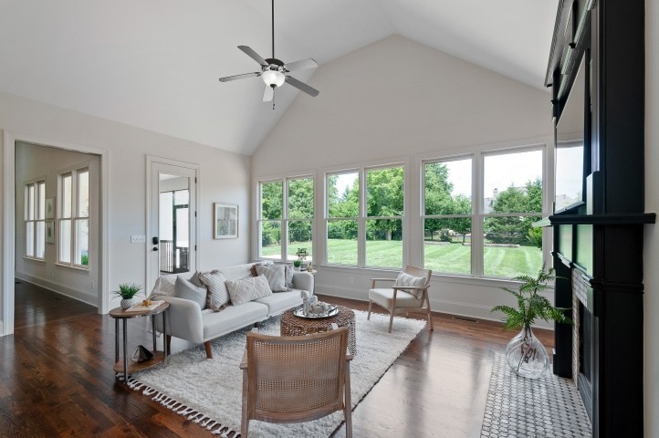 3624 Lime Valley Bridge Road Thompson's Station, TN 37179 - Photo 16 of 69 a living room with furniture and a large window