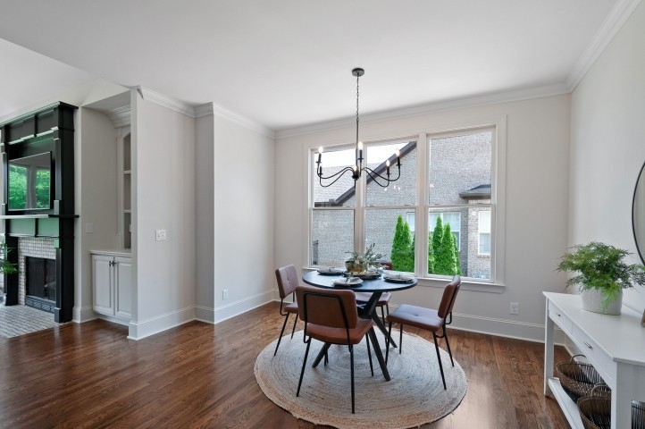 3624 Lime Valley Bridge Road Thompson's Station, TN 37179 - Photo 26 of 69 a view of a dining room with furniture window and wooden floor