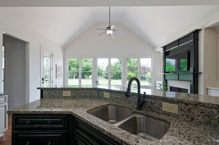 3624 Lime Valley Bridge Road Thompson's Station, TN 37179 - Photo 30 of 69 a kitchen with a sink and a large window