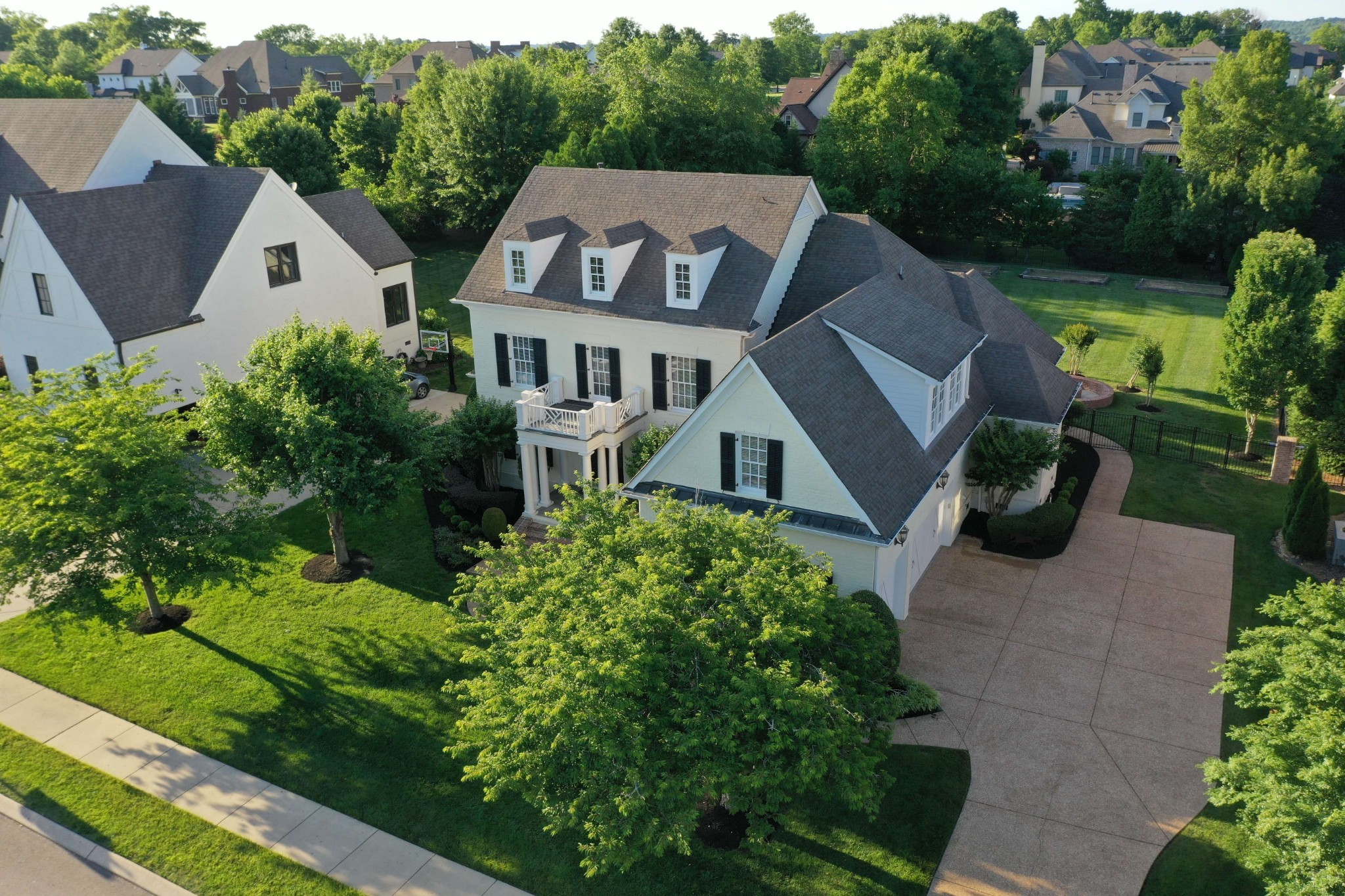 3624 Lime Valley Bridge Road Thompson's Station, TN 37179 - Photo 3 of 69 an aerial view of a house