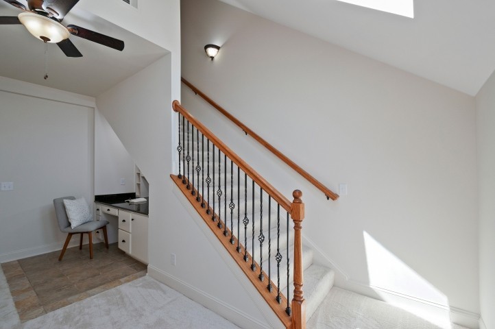 3624 Lime Valley Bridge Road Thompson's Station, TN 37179 - Photo 60 of 69 a view of staircase with railing and white walls