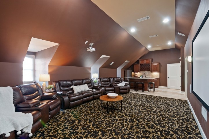 3624 Lime Valley Bridge Road Thompson's Station, TN 37179 - Photo 64 of 69 a living room with furniture a rug and kitchen view
