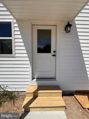 a view of a entryway door of the house